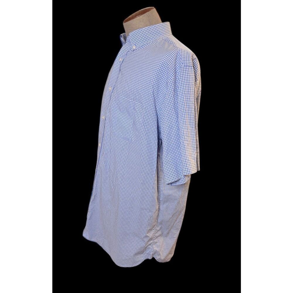 Daniel Cremieux Gingham Short Sleeve Button Down Sz. XL - Picture 4 of 10